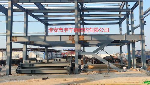 裝配式廠房 淮寧鋼構23天建成4700平米廠房 展示中國速度