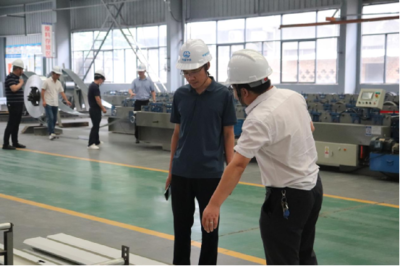 深化合作，共筑未來 新運公司新加坡J150地鐵項目部調研鋼結構制造分公司輕質建筑材料制造