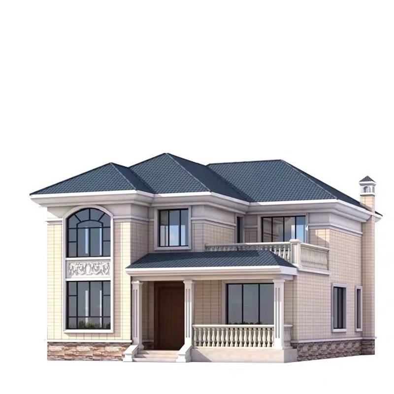 石家莊藁城 裝配式鋼結構自保溫節能別墅，引領農村住房新潮流